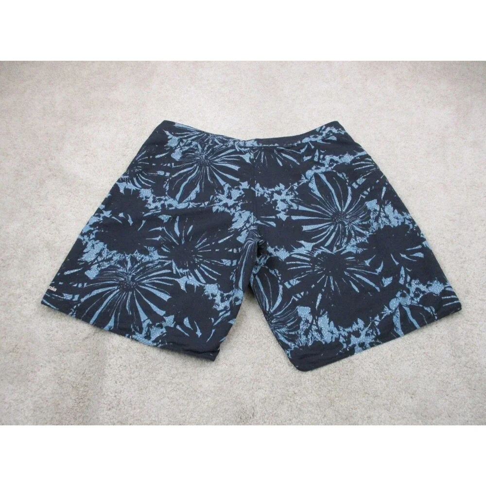 Patagonia Wavefarer Board Shorts Mens 40 Blue Floral Surf Surfer Swim Trunks 21